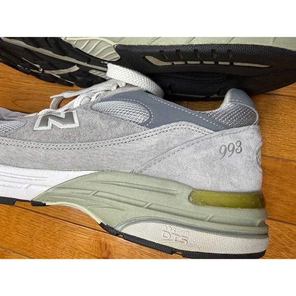 New Balance 993 Made in USA Grey White Mens Running Shoes MR993GL Size 11.5 - Picture 5 of 8